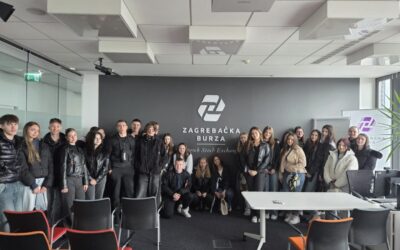 Stručni posjet financijskim institucijama – Zagrebačkoj burzi i Hrvatskoj narodnoj banci